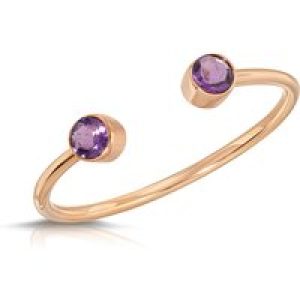 Amethyst Ring in 9ct Rose Gold