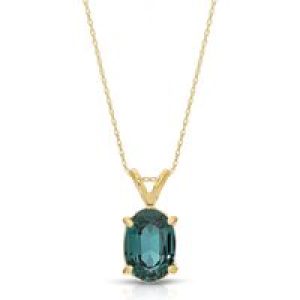 Alexandrite Barcelona Pendant Necklace in 9ct Gold