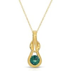 Alexandrite Angelina Pendant Necklace in 9ct Gold