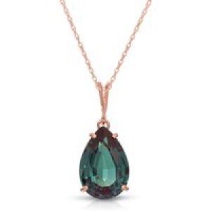 Alexandrite Alanna Classic Pendant Necklace in 9ct Rose Gold