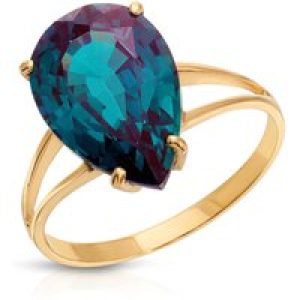 Alexandrite Audrey Classic Signature Ring in 18ct Gold