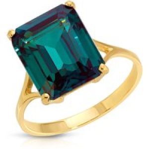 Alexandrite Ebony Auroral Signature Engagement Ring in 18ct Gold