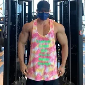 Custom DIY Design Brand Logo Camouflage Y Back Gym Stringer Tank Top Mens Bodybuilding Sleeveless Shirt Fitness Clothing