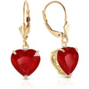 Ruby Eloise Classic Drop Earrings in 9ct Gold