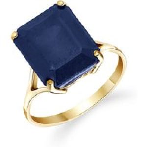Sapphire Ebony Auroral Signature Ring in 18ct Gold
