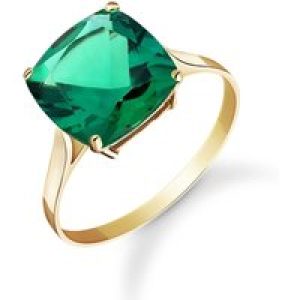 Emerald Riley Rococo Minimalist Ring in 18ct Gold