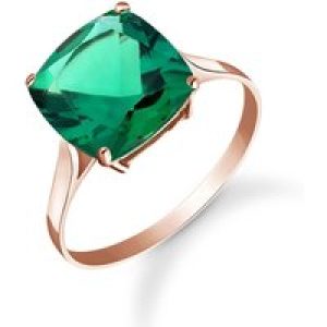 Emerald Riley Rococo Minimalist Ring in 18ct Rose Gold