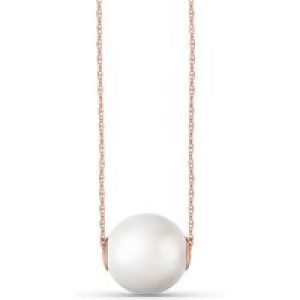 Pearl Isla Chunky Pendant Necklace in 9ct Rose Gold