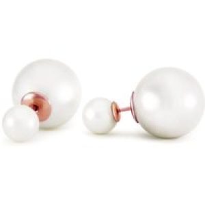 Pearl Alicia Stud Earrings in 9ct Rose Gold