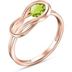 Peridot Angelina Ring in 18ct Rose Gold