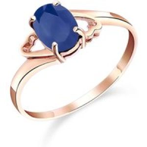 Sapphire Ariel Desire Engagement Ring in 18ct Rose Gold