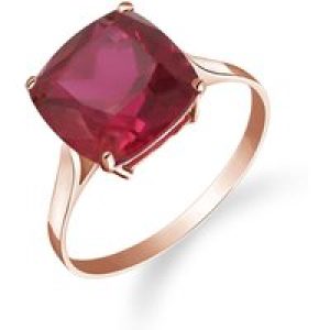 Ruby Riley Rococo Minimalist Ring in 18ct Rose Gold