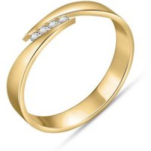 Diamond Crown Solitaire Engagement Ring in 18ct Gold