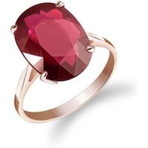 Ruby Lucia Signature Engagement Ring in 18ct Rose Gold