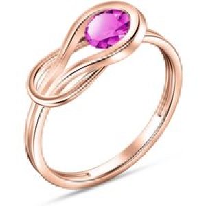 Pink Topaz Angelina Ring in 18ct Rose Gold