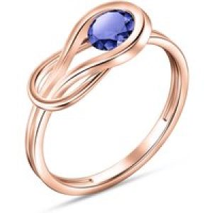 Tanzanite Angelina Ring in 18ct Rose Gold