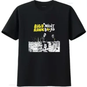 Biga Ranx NIGHTBIRD Album T shirt All Size S to 3XL LL2021 long or short sleeves vintage Washed Unisex fashion Stylish homme