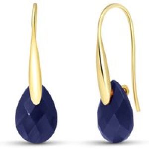 Sapphire Lilian Drop Earrings in 9ct Gold