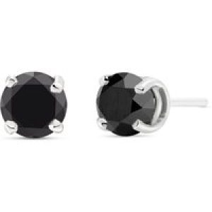 Black Diamond Carmella Subtle Classic Stud Earrings in 9ct White Gold