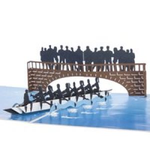 Rowing Pop Up Card