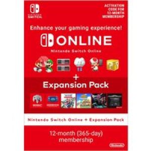 Nintendo Switch Online 12 Month + Expansion Pack 365 Days Membership Download ( Uk – EU)