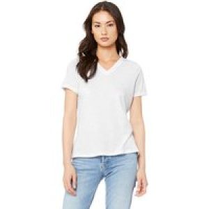 Bella + Canvas 6415 Ladies’ Relaxed Triblend V-Neck T-Shirt