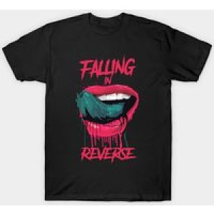 Falling In Reverse Graphic Tee – Comfortable Short Sleeve T-Shirt for Men – Official Band Merchandise with Vibrant Color Print