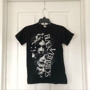 Black Veil Brides Band T-Shirt Basic Black Unisex Short Sleeve Tee H10383