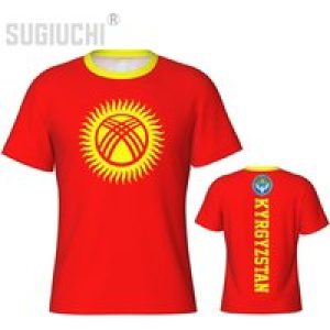 Tight Sports T-shirt Kyrgyzstan Flag Kyrgyzstanis 3D For Men Women Tees jersey Clothes Soccer Football Fans Patriotic T shirt