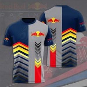 Red Bull Racing Men’s T-shirt 2025 New Sports Leisure Women’s 3D Printed T-shirt Summer Quick-drying Breathable Brand Clothing
