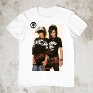 Bill And Tom Kaulitz Tokio Hotel Signature For Fan T Shirt S4494