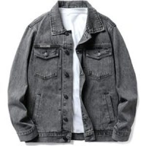 2025 Fall New Arrival Men’s Denim Jacket Trendy Versatile Stylish Premium Washed Vintage Casual Jacket Plus Size 4XL Coats