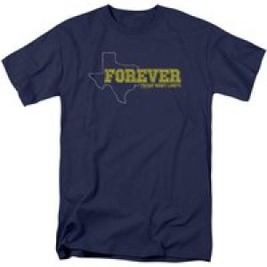 Friday Night Lights Texas Forever Adult Navy Blue T Shirt