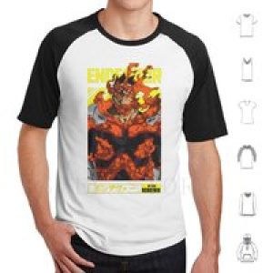 Endeavor = = Manga Design T Shirt DIY Big Size 100% Cotton Endeavor Todoroki Enji Shoto Shonen Anime My Hero Boku No Hero