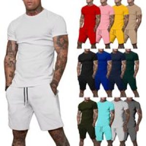 2024 Fun Bear Harajuku T-Shirt Men’s Summer Loose Daily Couple Suit Outdoor Street Short Sleeve Shorts Two Piece Men Summer Suit