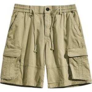 Men’S Casual Outdoor Workwear Shorts Men Solid Color Tight Pocket Zipper Business Casual Slim Shorts Men Pant Pantalones Hombre