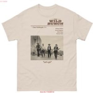 The Wild Bunch Movie T Shirt Classic Sam Peckinpah Western Te long or short sleeves
