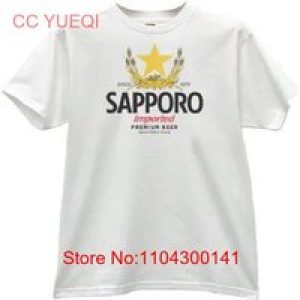 SAPPORO Brewery Japanese Beer T shirt long or short sleeves