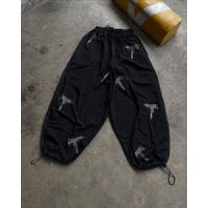 American High Street Fashion Clothing Street Hip-hop Casual Loose Trousers Men Retro Harajuku Fashion Oversized Trousers Women