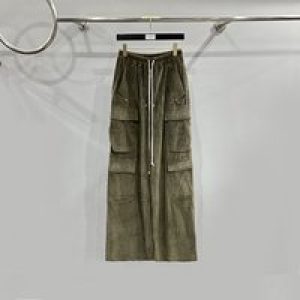 Owen Seak Men Cargo Pants Casual Loose Gothic Men’s Sweatpants Autumn Solid Black Long Pants Size XL