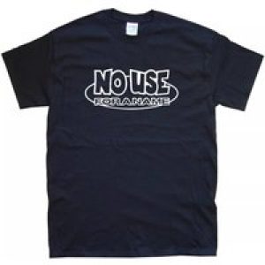 NO USE FOR A NAME new black T-Shirt sizes S M L XL XXL colours Black, White