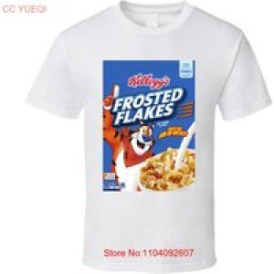 Frosted Flakes Box Greatest Cereal Of All Time Breakfast Fan Foodie T Shirt