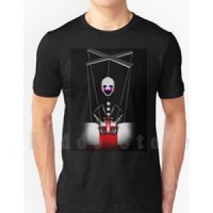 Five Nights At 2-” Give Gifts ” T Shirt DIY Big Size 100% Cotton Fnaf Fnaf2 Fnaf3 Fnaf4 Puppet The Puppet Five Nights At Five