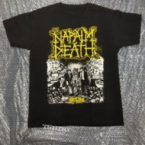 Napalm Death Scum T Shirt Cotton For Men Women