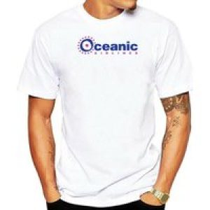 Series Lost Flight Holiday Travel T-Shirt 815 Oceanic Airlines Retro American TV