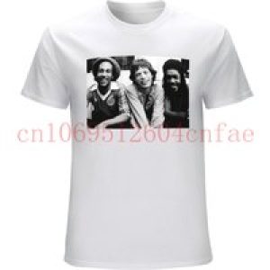 Vintage Bob Marley w Mick Jagger Retro T Shirt Size S-4XL