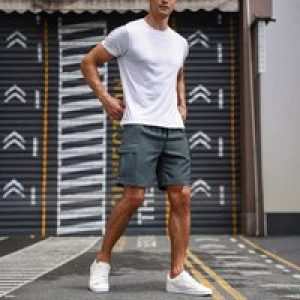 Men’s cargo shorts American street casual summer wide leg pants Fashion boy shorts