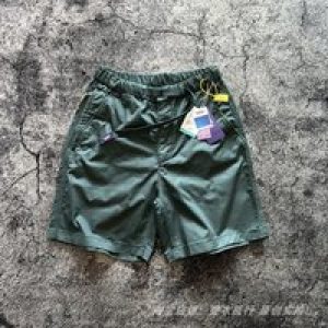 Cityboys Japanese-style Retro Classic Purple Label Loose Straight-leg Comfortable Stretch Sorona Snap-button Belt Summer Shorts