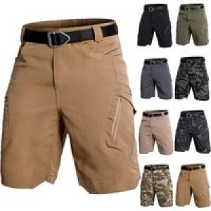 New Men’s Cargo Shorts Casual Multi-pocket Shorts Summer High Quality Outdoor Loose Hiking Jogging Short Pants 