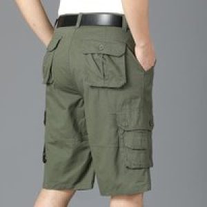 Big Size Men Oversize Cargo Shorts Summer Outdoor Essentials Male Streetwear Fashion Solid Vintage Casual Sport Short Pants 44